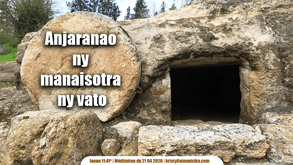 Anjaranao ny manaisotra ny vato